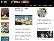 Tablet Screenshot of kennethwomack.com